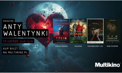 Zdjęcie okładkowe wpisu: Zbuntowane Walentynki? Tylko 13 lutego Maraton Antywalentynkowy w Multikinie