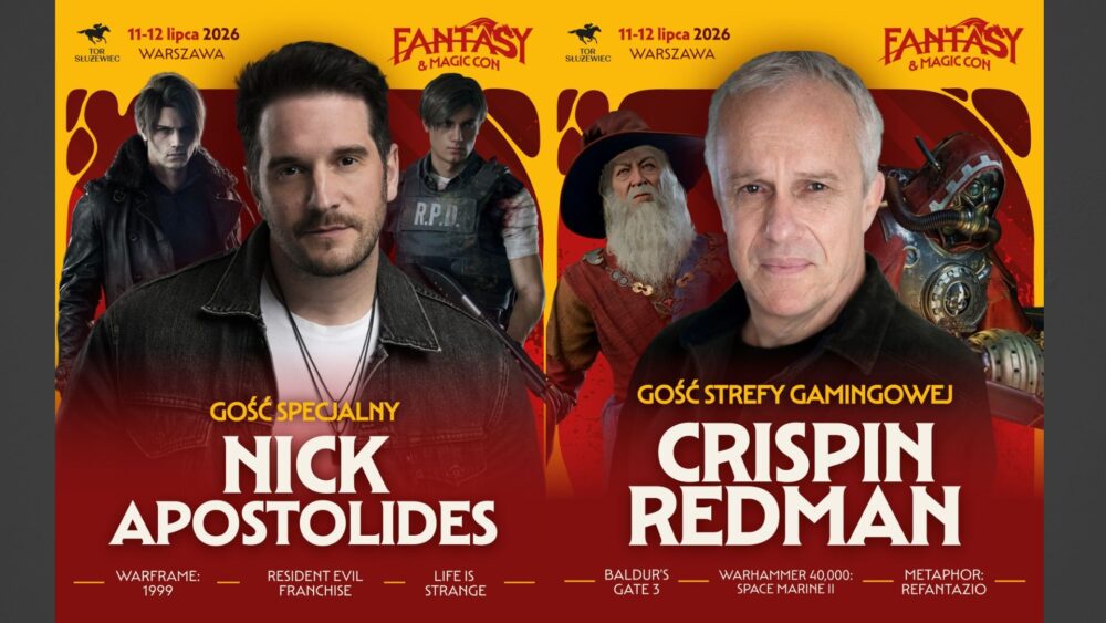 Zdjęcie okładkowe wpisu: Fantasy & Magic Con stawia na gaming. Aktorzy głosowi z Resident Evil i Baldur’s Gate odwiedzą Warszawę