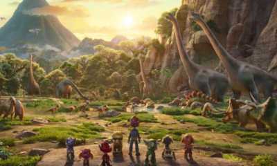 Zdjęcie okładkowe wpisu: PAW Patrol: The Dino Movie na nowej zapowiedzi. Bohaterskie psiaki wyruszają na kolejną przygodę