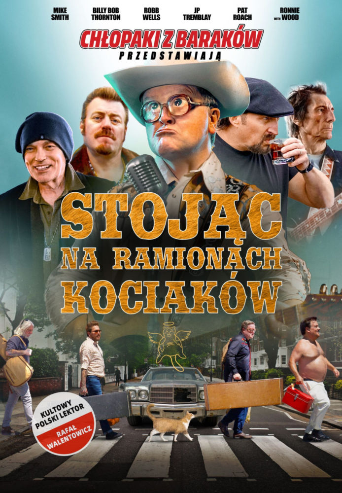 Chłopaki z baraków przedstawiają: Stojąc na ramionach kociaków – recenzja filmu! Gapisz mi się na zespół?