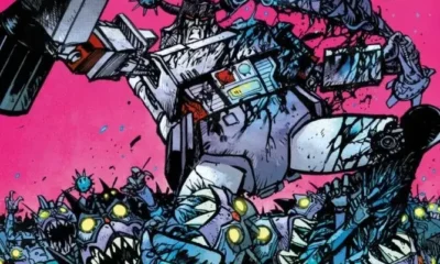 Zdjęcie okładkowe wpisu: Transformers tom 4: Podbić i podporządkować – recenzja komiksu