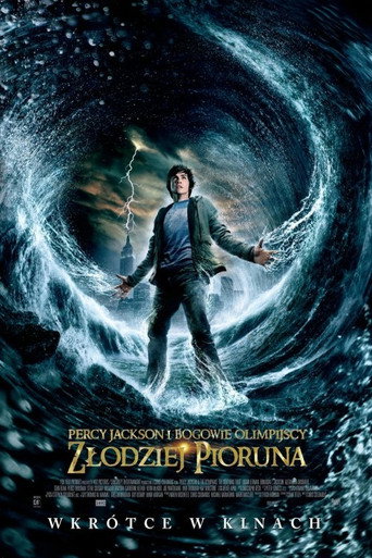 Okładka filmu Percy Jackson i Bogowie Olimpijscy: Złodziej Pioruna