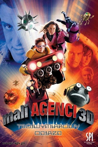 Okładka filmu Mali Agenci 3D: Trójwymiarowy odjazd