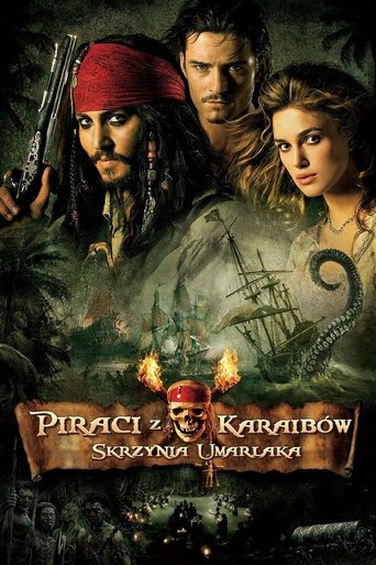 Okładka filmu Piraci z Karaibów. Skrzynia umarlaka