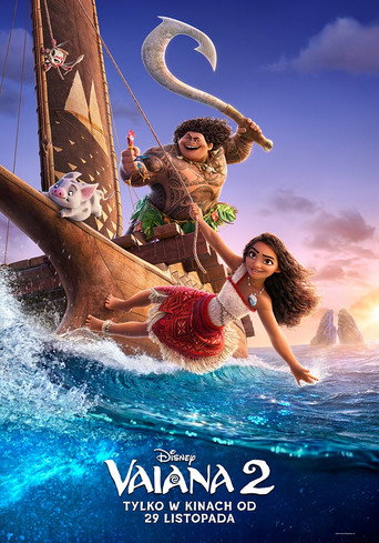 Okładka filmu Vaiana 2