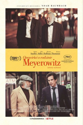 Okładka filmu Opowieści o rodzinie Meyerowitz (utwory wybrane)