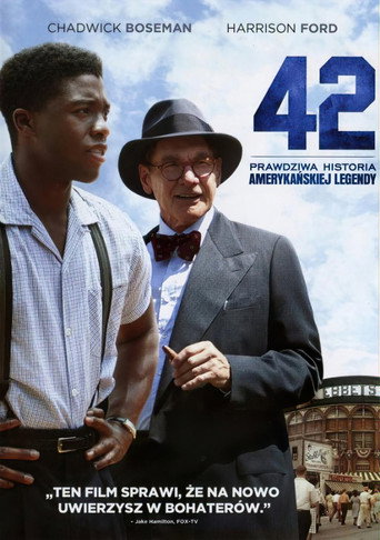 Okładka filmu 42. Prawdziwa historia amerykańskiej legendy