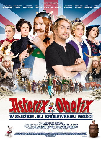 Okładka filmu Asteriks i Obeliks: W służbie Jej Królewskiej Mości