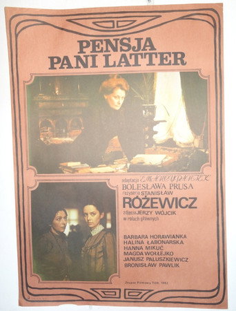 Okładka filmu Pensja pani Latter