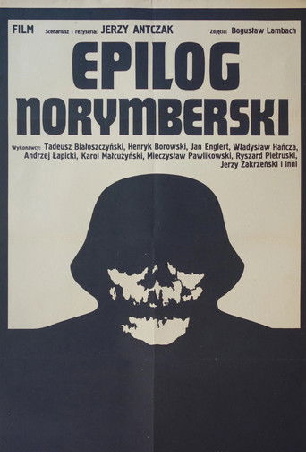 Okładka filmu Epilog norymberski