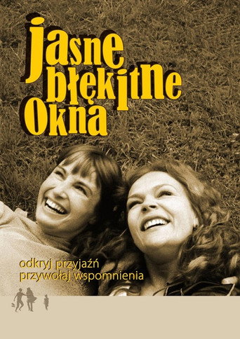 Jasne błękitne okna