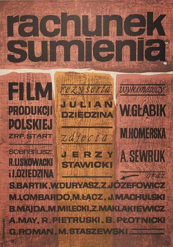 Okładka filmu Rachunek sumienia