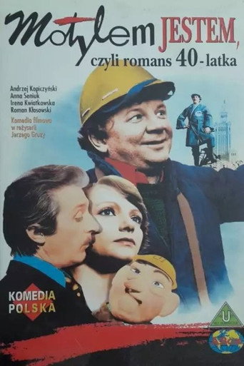 Okładka filmu Motylem jestem, czyli romans 40-latka