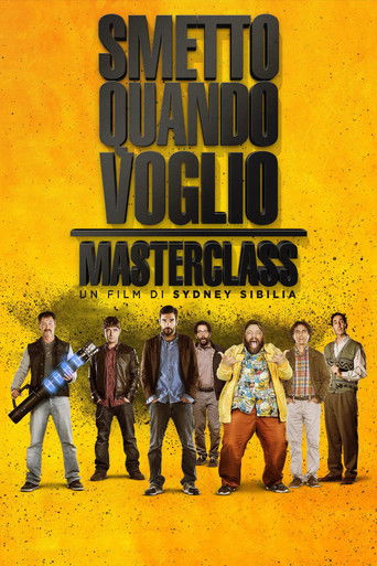 Okładka filmu Smetto quando voglio - Masterclass