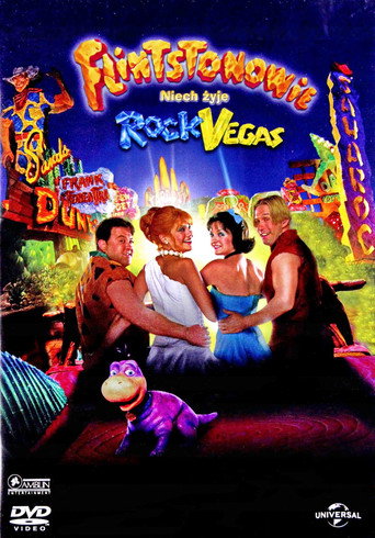 Okładka filmu Flintstonowie: Niech żyje Rock Vegas!