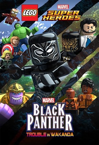Okładka filmu LEGO® Marvel Super Bohaterowie: Czarna Pantera: Wakanda ma kłopoty