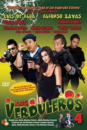 Okładka filmu Los verduleros 4