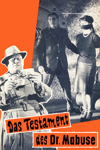 Okładka filmu Das Testament des Dr. Mabuse