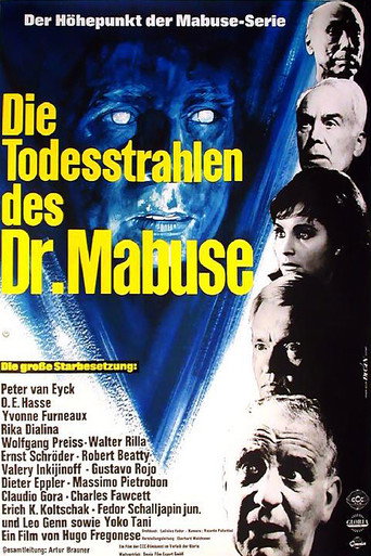 Okładka filmu Die Todesstrahlen des Dr. Mabuse
