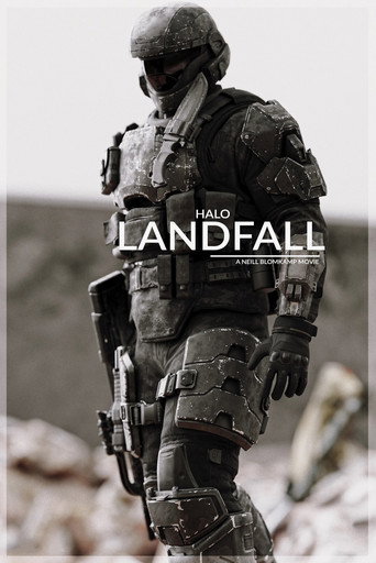 Okładka filmu Halo: Landfall