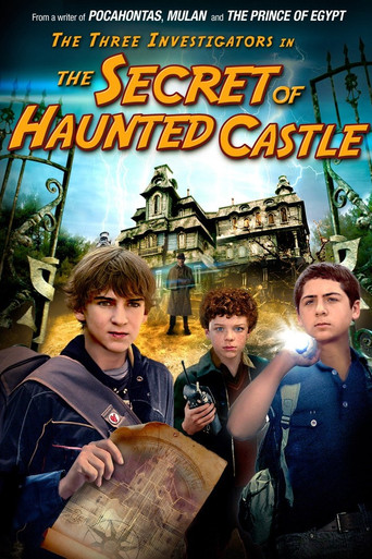 Okładka filmu The Three Investigators in The Secret of Terror Castle