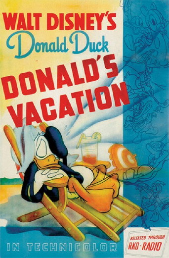 Okładka filmu Donald na wakacjach