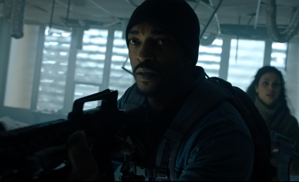 Zdjęcie okładkowe wpisu: Barracuda na pierwszym zdjęciu. Anthony Mackie w akcji