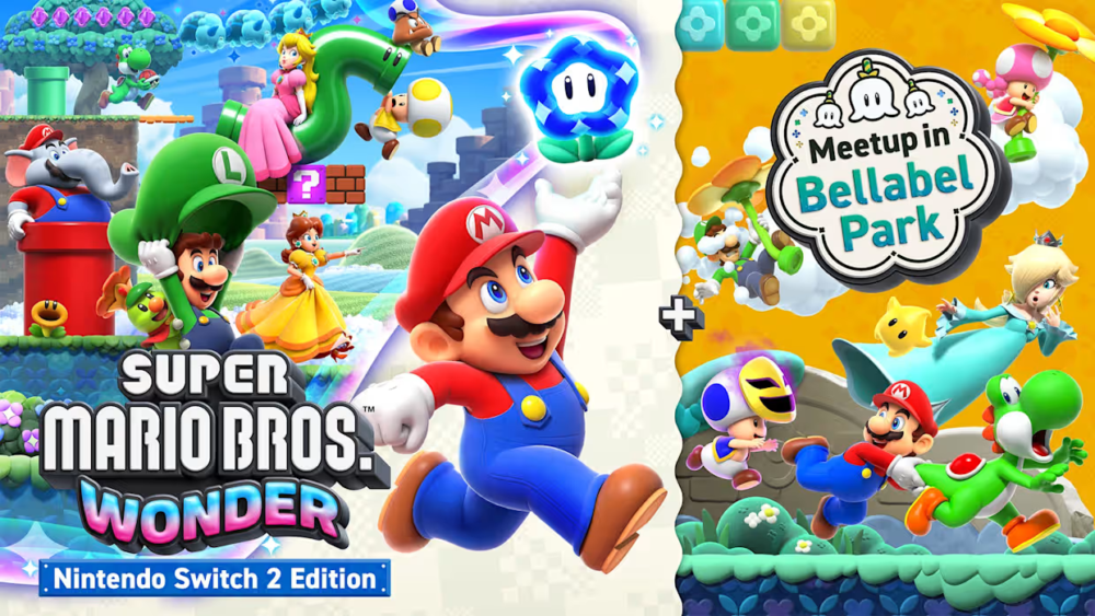 Zdjęcie okładkowe wpisu: Super Mario Bros. Wonder Nintendo Switch 2 Edition + Meetup in Bellabel Park – recenzja gry. Mario wraca na plac zabaw