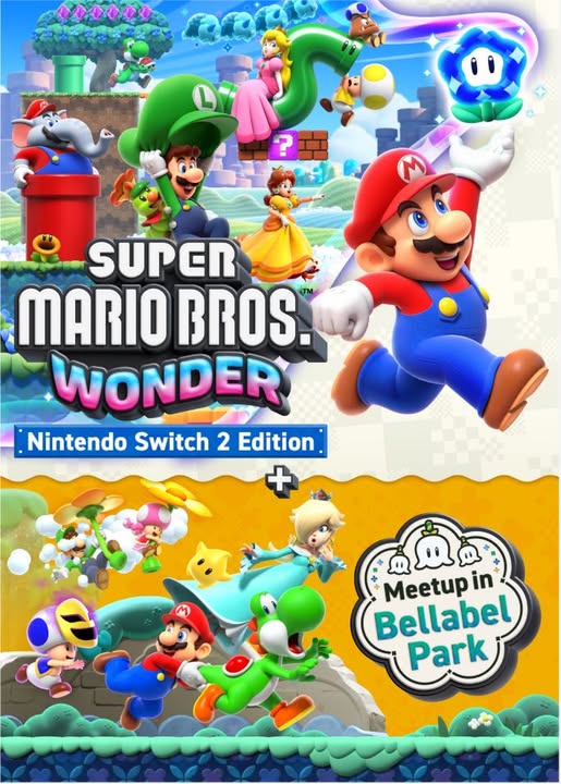 Super Mario Bros. Wonder Nintendo Switch 2 Edition + Meetup in Bellabel Park – recenzja gry. Mario wraca na plac zabaw