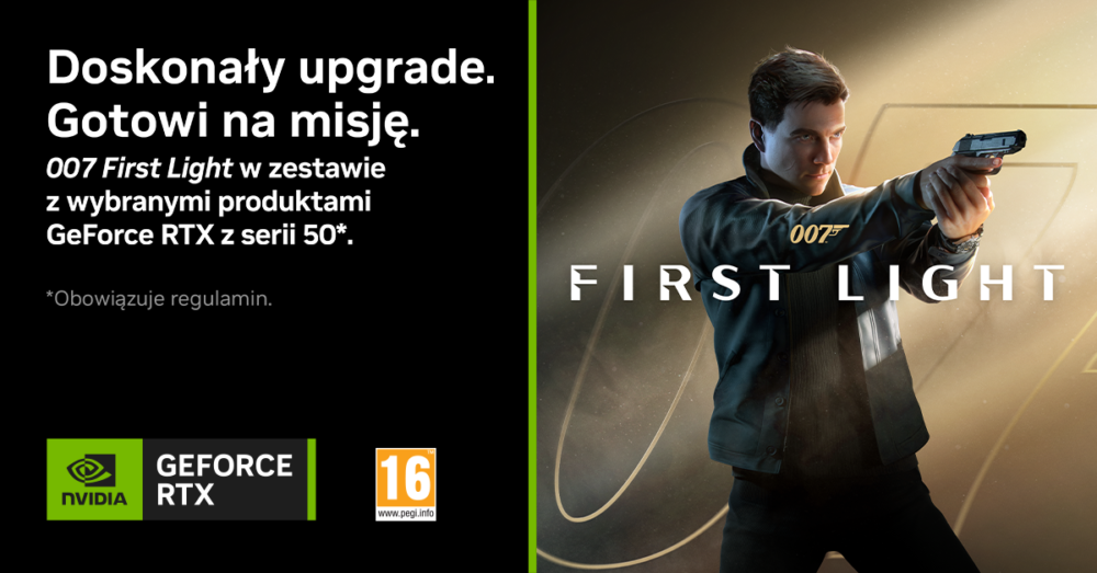 Zdjęcie okładkowe wpisu: DLSS w Forza Horizon 6 i Directive 8020. Promocja Gotowi na misję z grą 007 First Light oraz nowy sterownik Game Ready