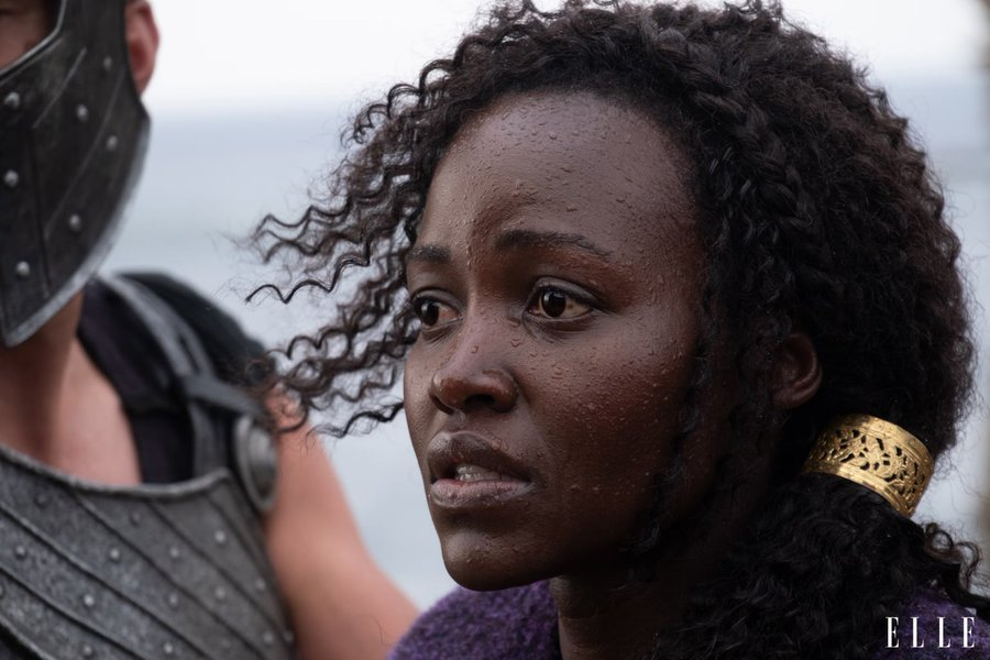 Lupita Nyong’o odpowiada na hejt. Tak prezentuje się w filmie Odyseja