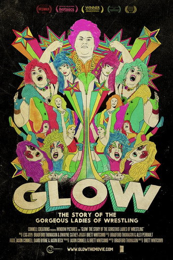 Okładka filmu GLOW: The Story of The Gorgeous Ladies of Wrestling