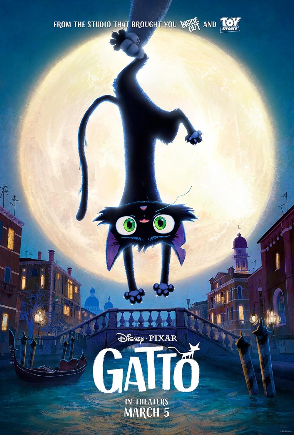 Pixar powraca z nową animacją! Gatto na pierwszej zapowiedzi i plakacie