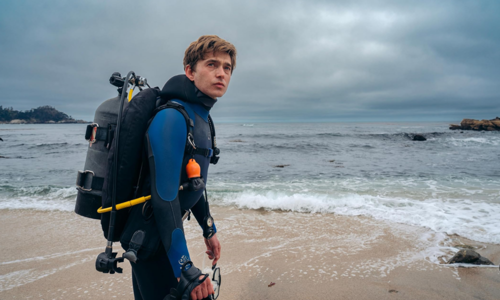 Zdjęcie okładkowe wpisu: Whalefall na pierwszym zwiastunie. Austin Abrams w walce z wodnym żywiołem
