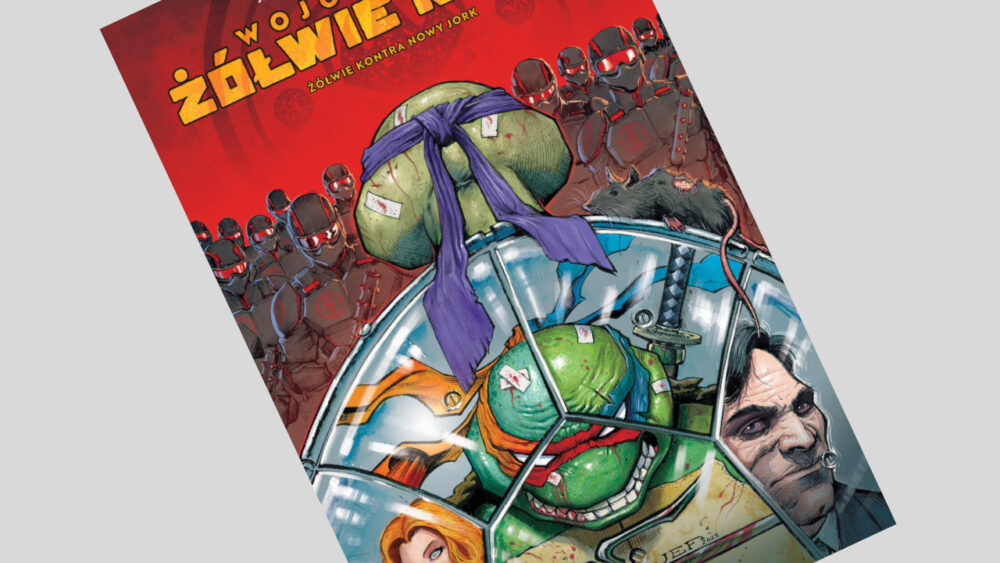 Zdjęcie okładkowe wpisu: Wojownicze Żółwie Ninja tom 2: Żółwie kontra Nowy Jork – recenzja komiksu