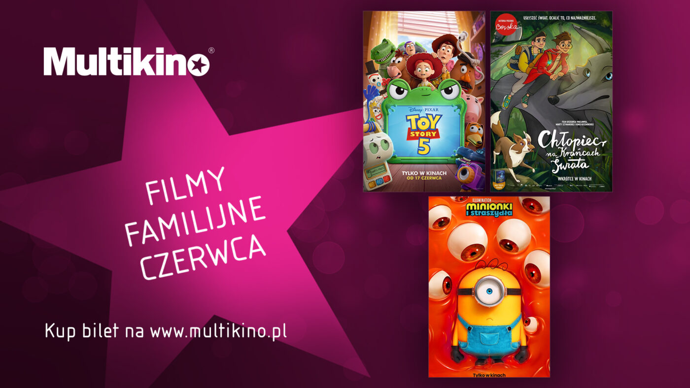 Czerwiec w Multikinie: wielkie powroty superbohaterów, animacyjne hity i filmowe wydarzenia