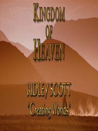 Okładka filmu Kingdom of Heaven Ridley Scott Creating Worlds