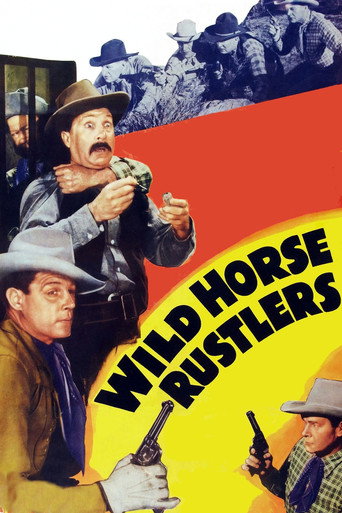 Okładka filmu Wild Horse Rustlers
