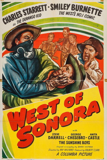 Okładka filmu West of Sonora