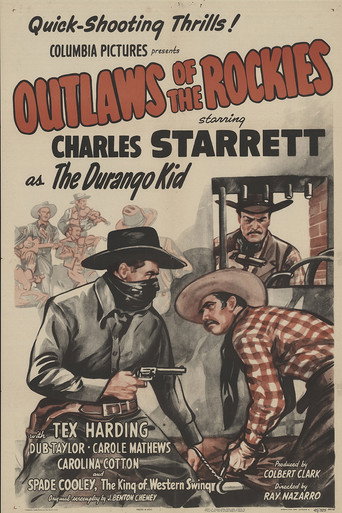 Okładka filmu Outlaws of the Rockies