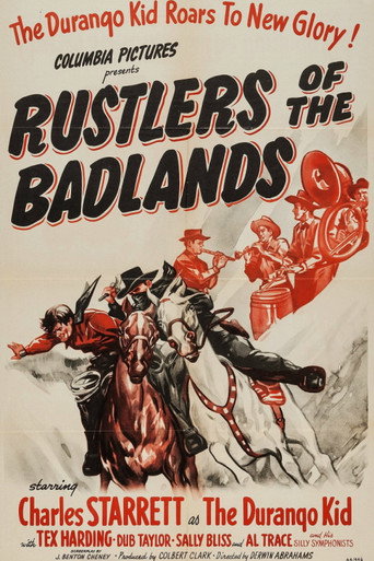 Okładka filmu Rustlers of the Badlands