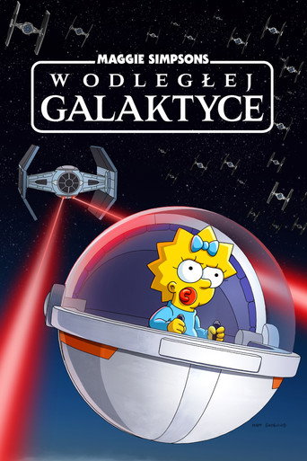 Okładka filmu Maggie Simpsons w odległej galaktyce