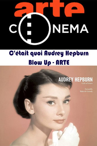 Okładka filmu C’était quoi Audrey Hepburn  – Blow Up – ARTE