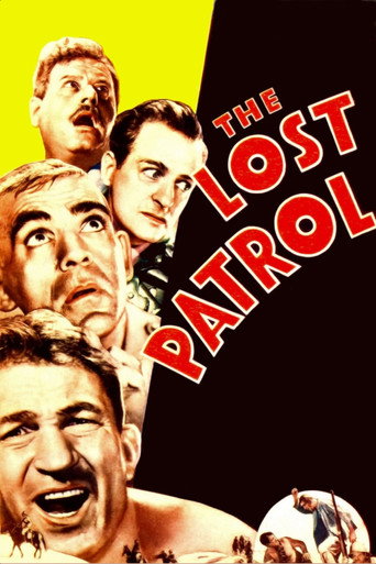 Okładka filmu The Lost Patrol