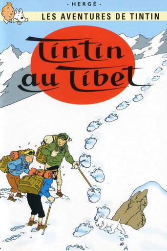 Okładka filmu Tintin au Tibet