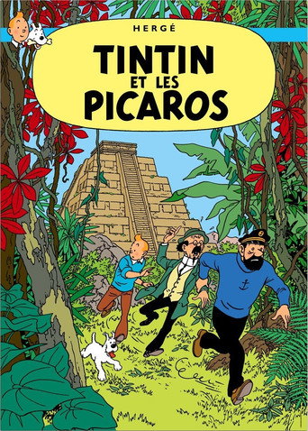 Okładka filmu Tintin et les Picaros