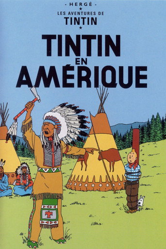 Okładka filmu Tintin en Amérique