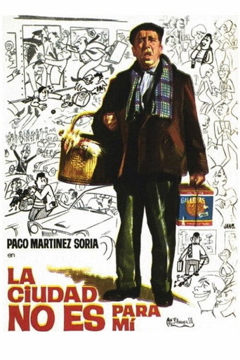 Okładka filmu La ciudad no es para mí