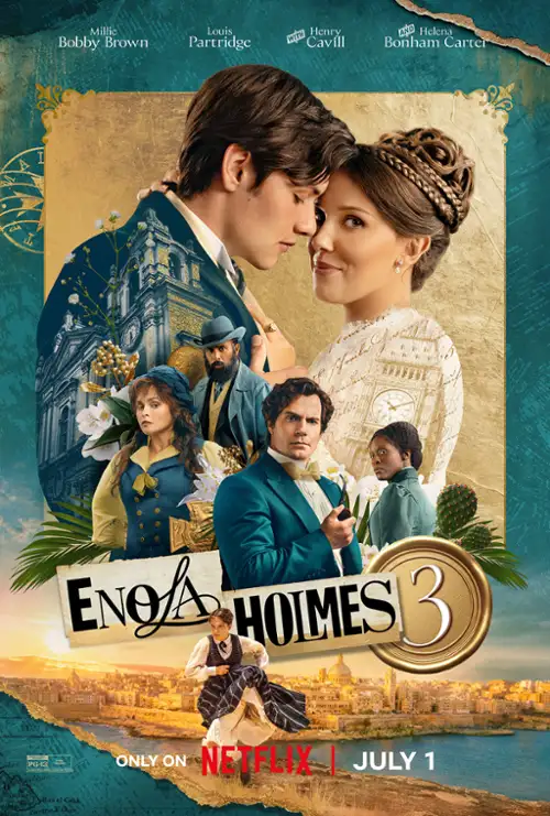 Enola Holmes 3 – recenzja filmu. O jedną część za dużo